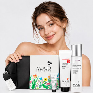 M.A.D Skincare. Набор «Абсолютное совершенство текстуры», 120 гр, 200 мл, 7.5 гр M.A.D Skincare. Набор «Абсолютное совершенство текстуры», 120 гр, 200 мл, 7.5 гр